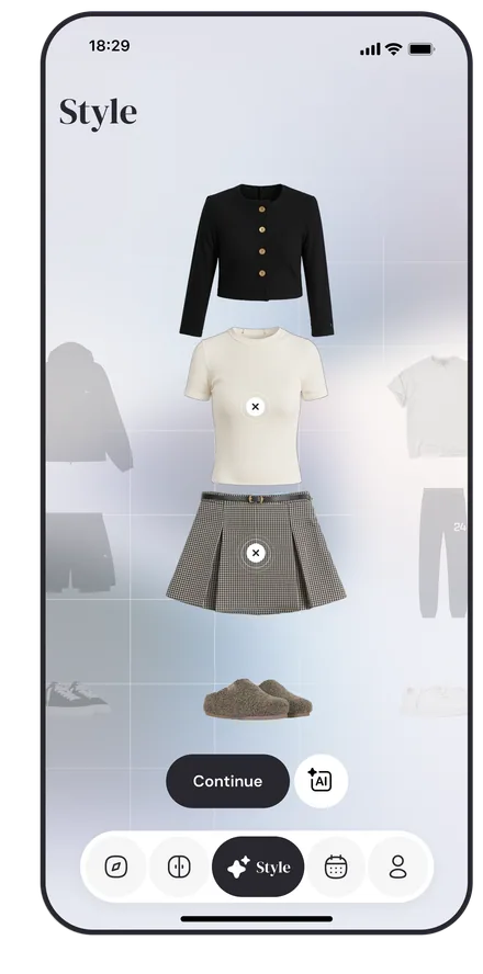 wdrobe app screen 4