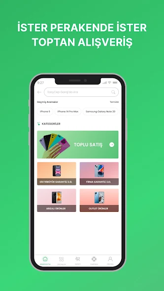 EasyCep Garaj app screen 3