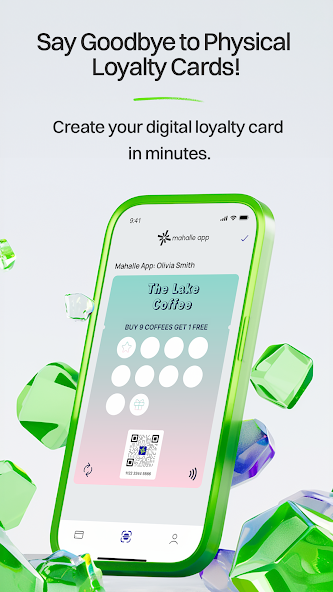 Mahalle Kart business app screen 1