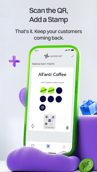 Mahalle Kart business app screen 3