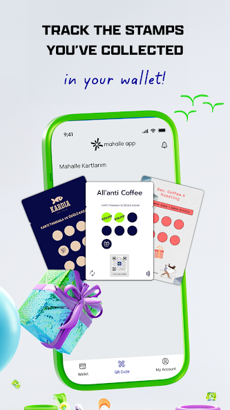 Mahalle Kart customer app screen 3