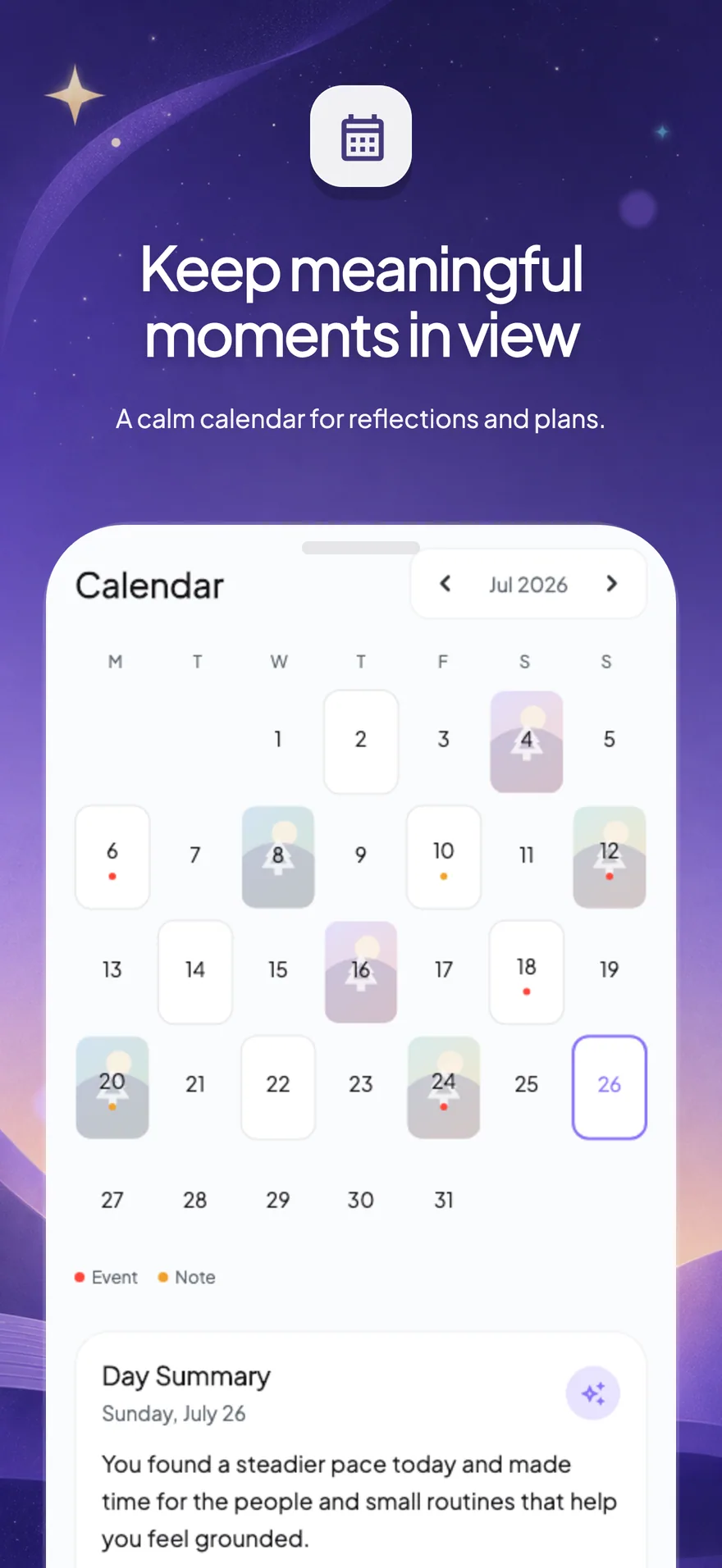 Reflectize app screen 5