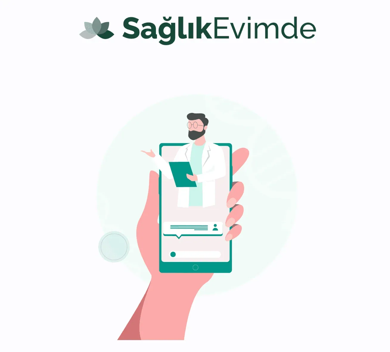 Sağlık Evimde app introducing home healthcare professionals