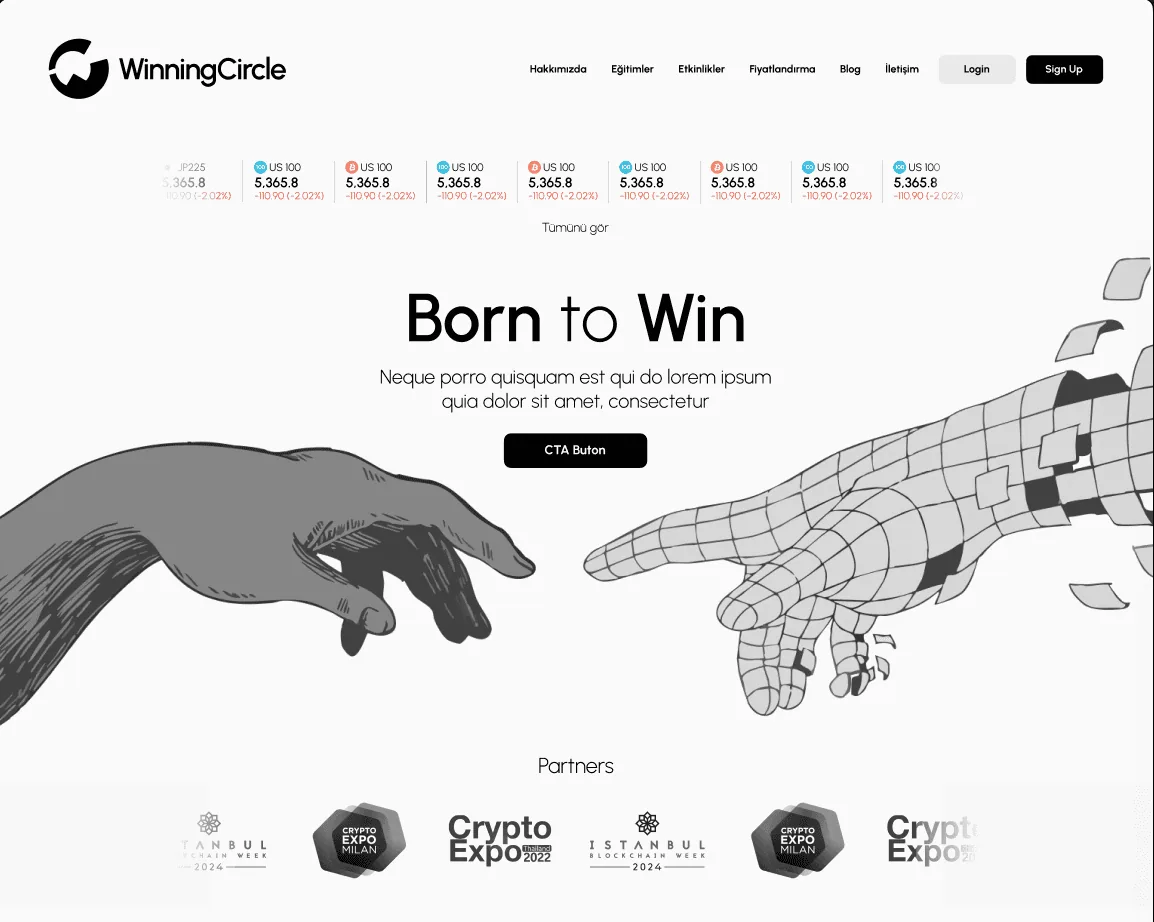 The WinningCircle website